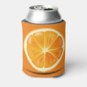 Citrus Oranje Slice Blikjeskoeler (Blikje Achterkant)