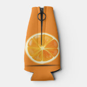 Citrus Oranje Slice Flesjeskoeler (Achterkant)