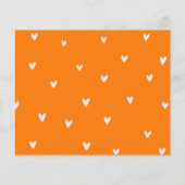 Citrus Oranje Summer Vrijgezellenfeest Recipe Kaar (Achterkant)