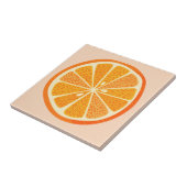 Citrus Oranje-vruchten Tegeltje (Zijkant)