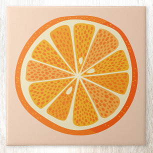 Citrus Oranje-vruchten Tegeltje