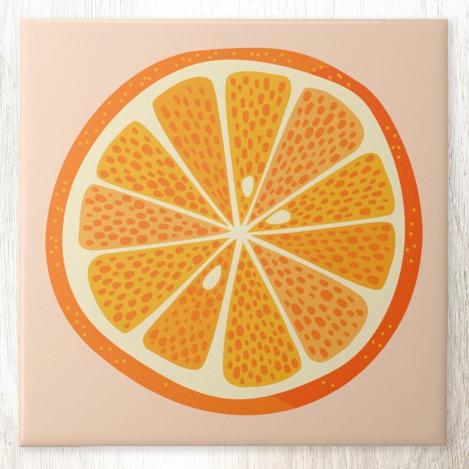 Citrus Oranje-vruchten Tegeltje