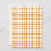 Citrus Oranje Wedding Save The Date (Achterkant)