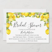 Citrus Orchard bruids douche uitnodiging (Voorkant)