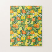 Citrus Orchard Harvest:  Lemon & Orange pattern Legpuzzel (Verticaal)