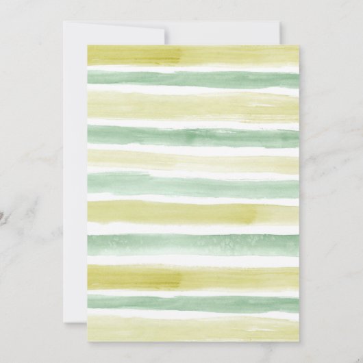 Citrus Orchard repetitie diner uitnodiging (Achterkant)