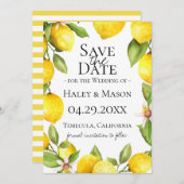 Citrus Orchard slaat de datum op Aankondiging (Voorkant / Achterkant)