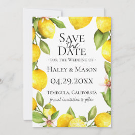 Citrus Orchard slaat de datum op Aankondiging