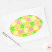 Citrus Ovale Sticker (Envelop)