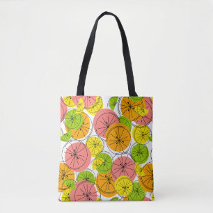 Citrus over het hele tas
