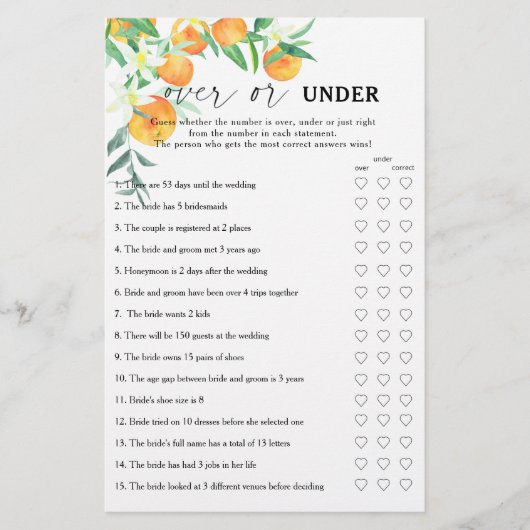 Citrus - Over of onder vrijgezellenfeest (Voorkant)