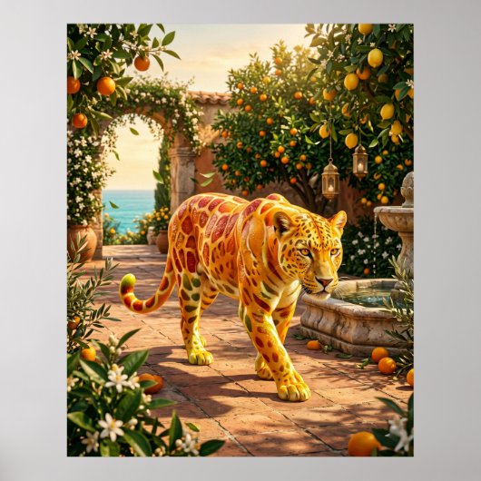 Citrus Panther Grove Poster (Voorkant)