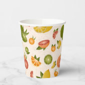 Citrus Party Cup Papieren Bekers (Links)