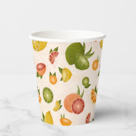 Citrus Party Cup Papieren Bekers