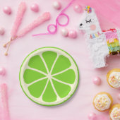 Citrus Party Limoen Papieren Bordje (Feest)
