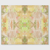 Citrus Pastel Designer Print Herhaal patroon Cadeaupapier (Vlak)