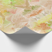 Citrus Pastel Designer Print Herhaal patroon Cadeaupapier (Hoek)