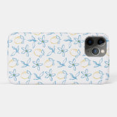 Citrus Patroon Hand getekend - Case-Mate iPhone Case (Achterkant (horizontaal))