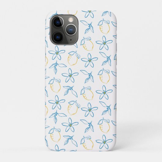 Citrus Patroon Hand getekend - Case-Mate iPhone Case (Achterkant)