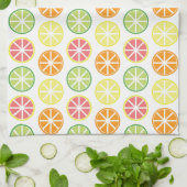 Citrus Patroon Keuken Handdoek (Gevouwen)