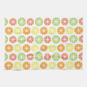 Citrus Patroon Keuken Handdoek