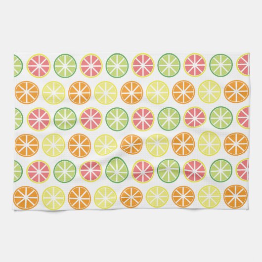 Citrus Patroon Keuken Handdoek (Horizontaal)