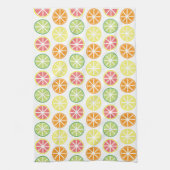 Citrus Patroon Keuken Handdoek (Verticaal)