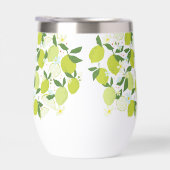 Citrus Patroon Roestvrij staal Wijn Tumbler (Rechts)