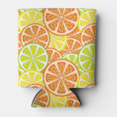 Citrus Pattern 2 Blikjeskoeler (Voorkant)