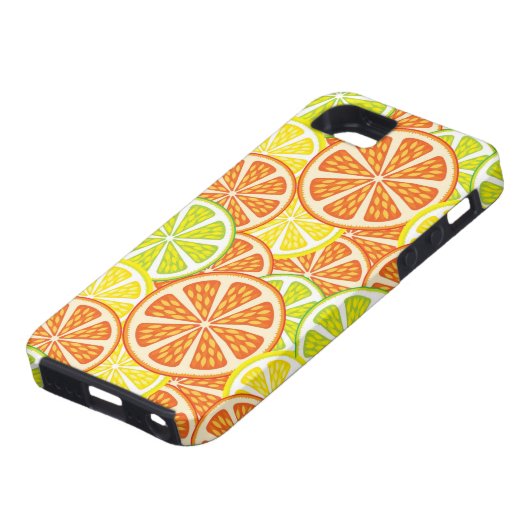 Citrus Pattern 2 Case-Mate iPhone Case (Onderkant)