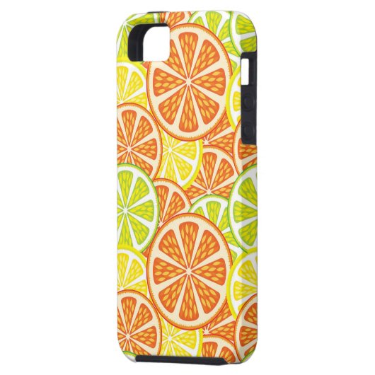 Citrus Pattern 2 Case-Mate iPhone Case (Achterkant Links)