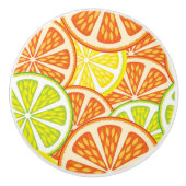 Citrus Pattern 2 Keramische Knop (Voorkant)