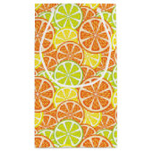 Citrus Pattern 2 Klein Cadeauzakje (Achterkant)