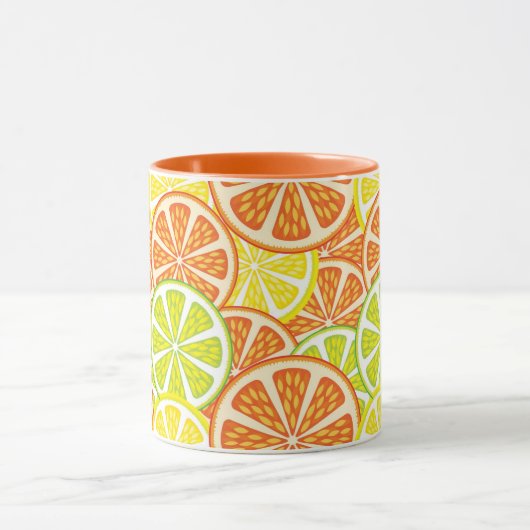 Citrus Pattern 2 Mok (Midden)