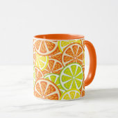 Citrus Pattern 2 Mok (Voorkant rechts)