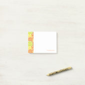 Citrus Pattern 2 Post-it® Notes (Op bureau)