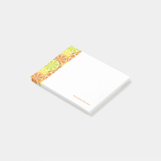 Citrus Pattern 2 Post-it® Notes (Schuin)