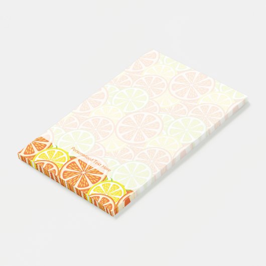 Citrus Pattern 2 Post-it® Notes (Schuin)
