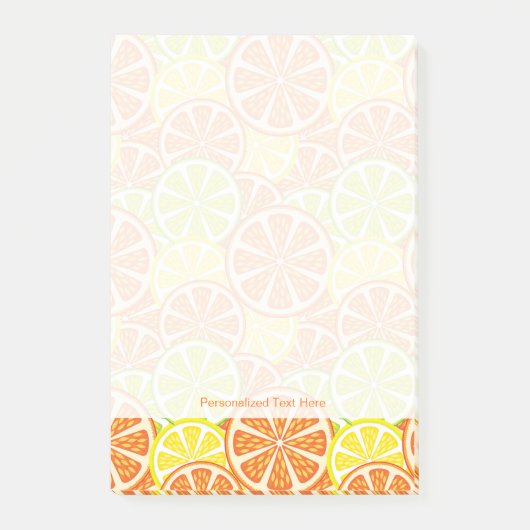 Citrus Pattern 2 Post-it® Notes (Voorkant)