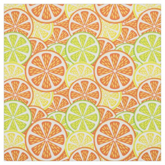 Citrus Pattern 2 Stof (Swatch)