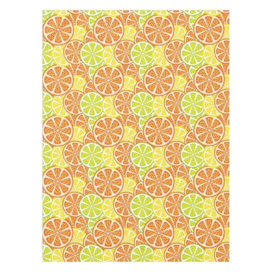 Citrus Pattern 2 Tafelkleed (Voorkant)