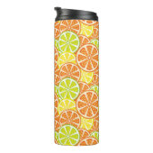 Citrus Pattern 2 Thermosbeker (Geroteerd rechts)