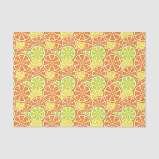 Citrus Pattern 2 Tissuepapier (Voorkant)