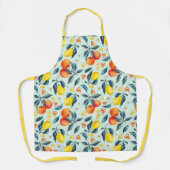 Citrus Pattern Apron Schort (Voorkant)