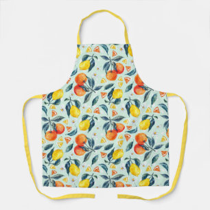 Citrus Pattern Apron Schort