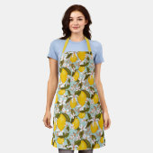 Citrus Pattern Apron Schort (Gedragen)
