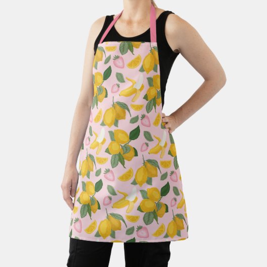 Citrus Pattern Apron Schort (Insitu)