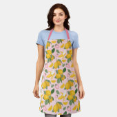 Citrus Pattern Apron Schort (Gedragen)