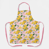 Citrus Pattern Apron Schort (Voorkant)