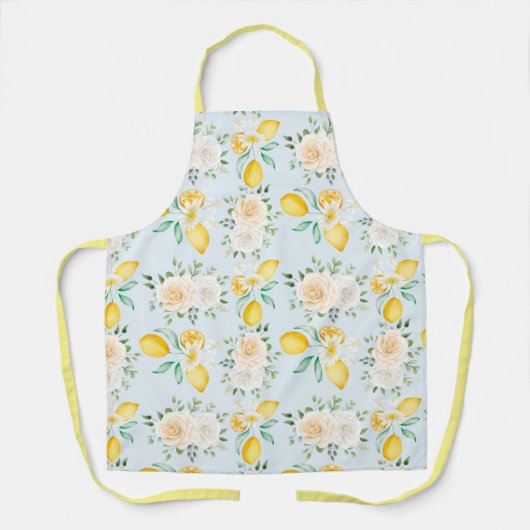 Citrus Pattern Apron Schort (Voorkant)
